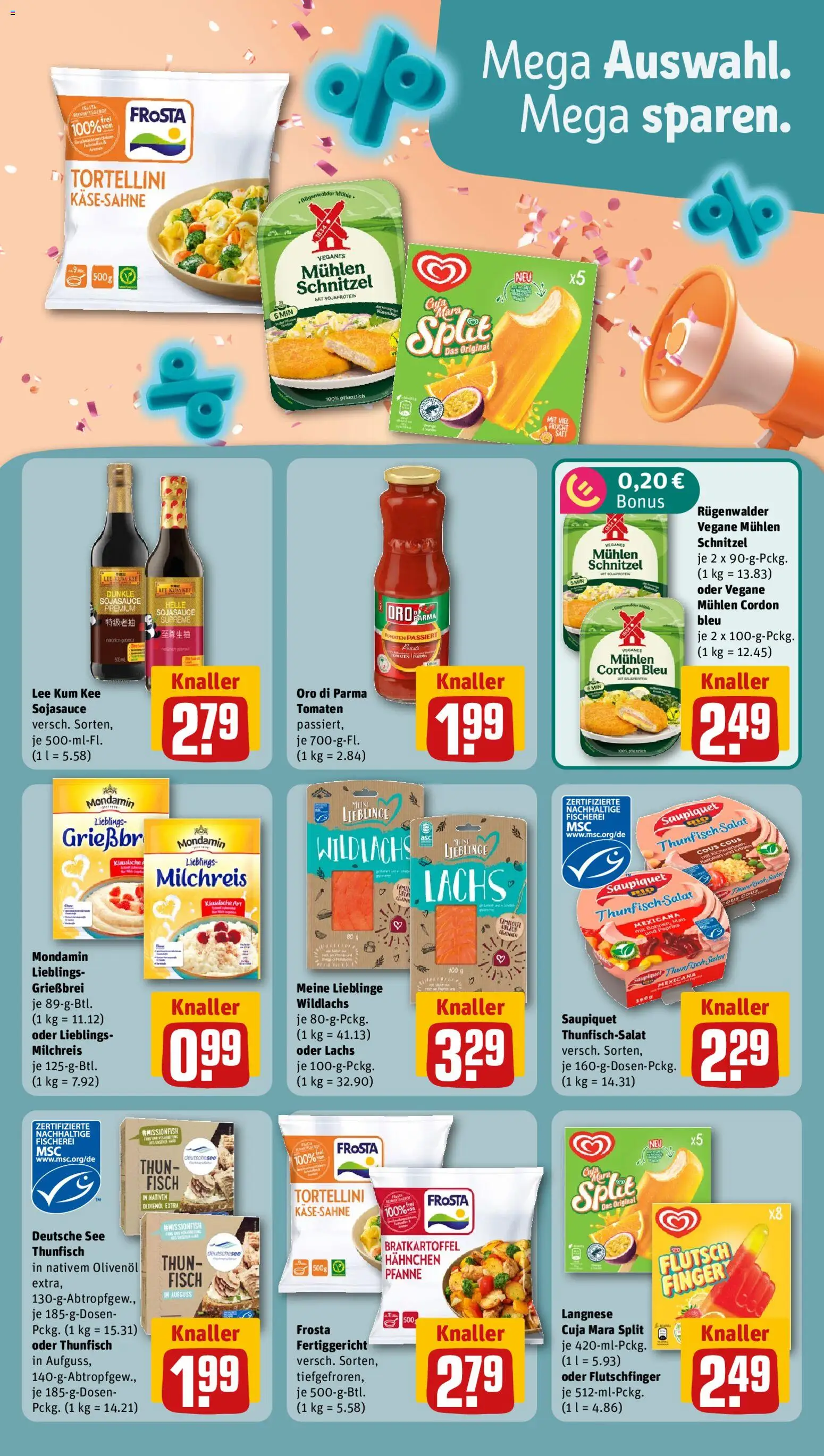 Rewe ihr Kaufpark Prospekt – gültig ab 28.09.2026 | Seite: 15 | Produkte: Langnese, Tomaten, Frosta, Salat