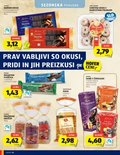 Hofer katalog akcije – veljaven od 16.09.2026 | Stran: 12 | Izdelki: Keksi, Kos, Orescki, Sadje
