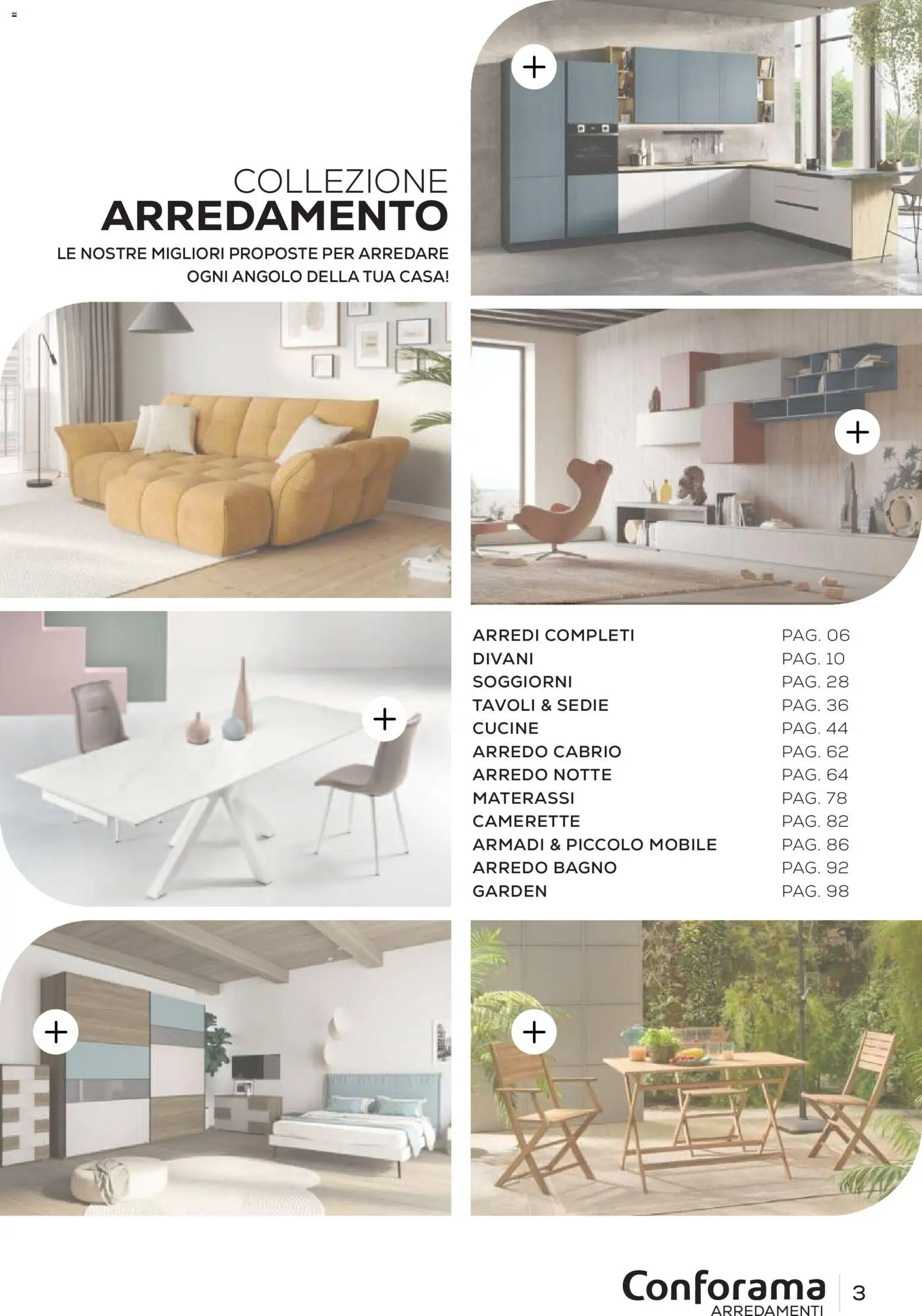 Volantino Conforama del 22/06/2026 | Pagina: 3 | Prodotti: Mobile, Cucine, Bagno
