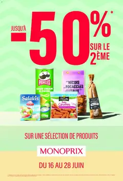 Monoprix - Prévisualisation de Monoprix catalogue valide à partir de 16.06.2026