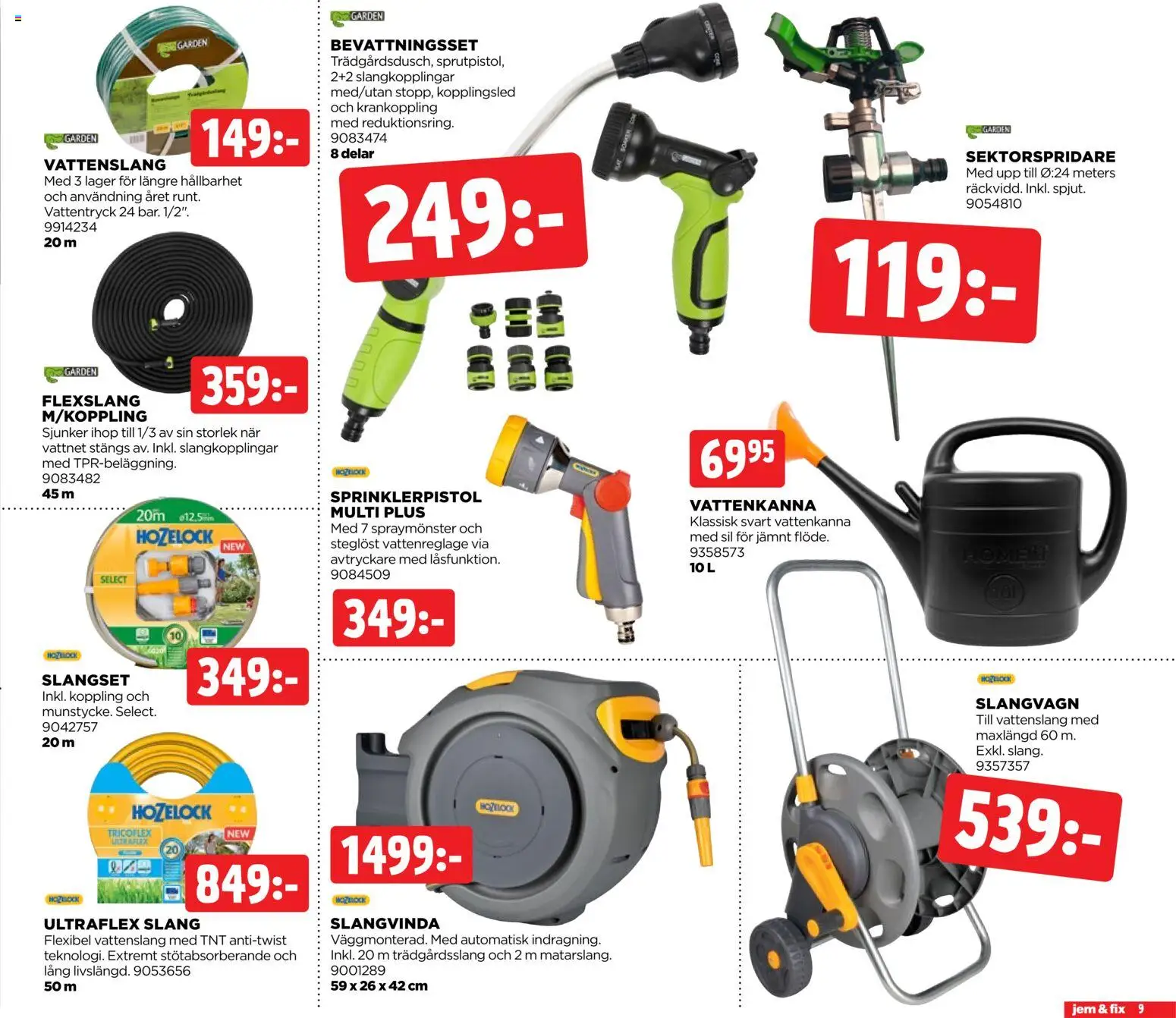 Jem & Fix reklamblad aktuell från 03.05.2026 | Sida: 9