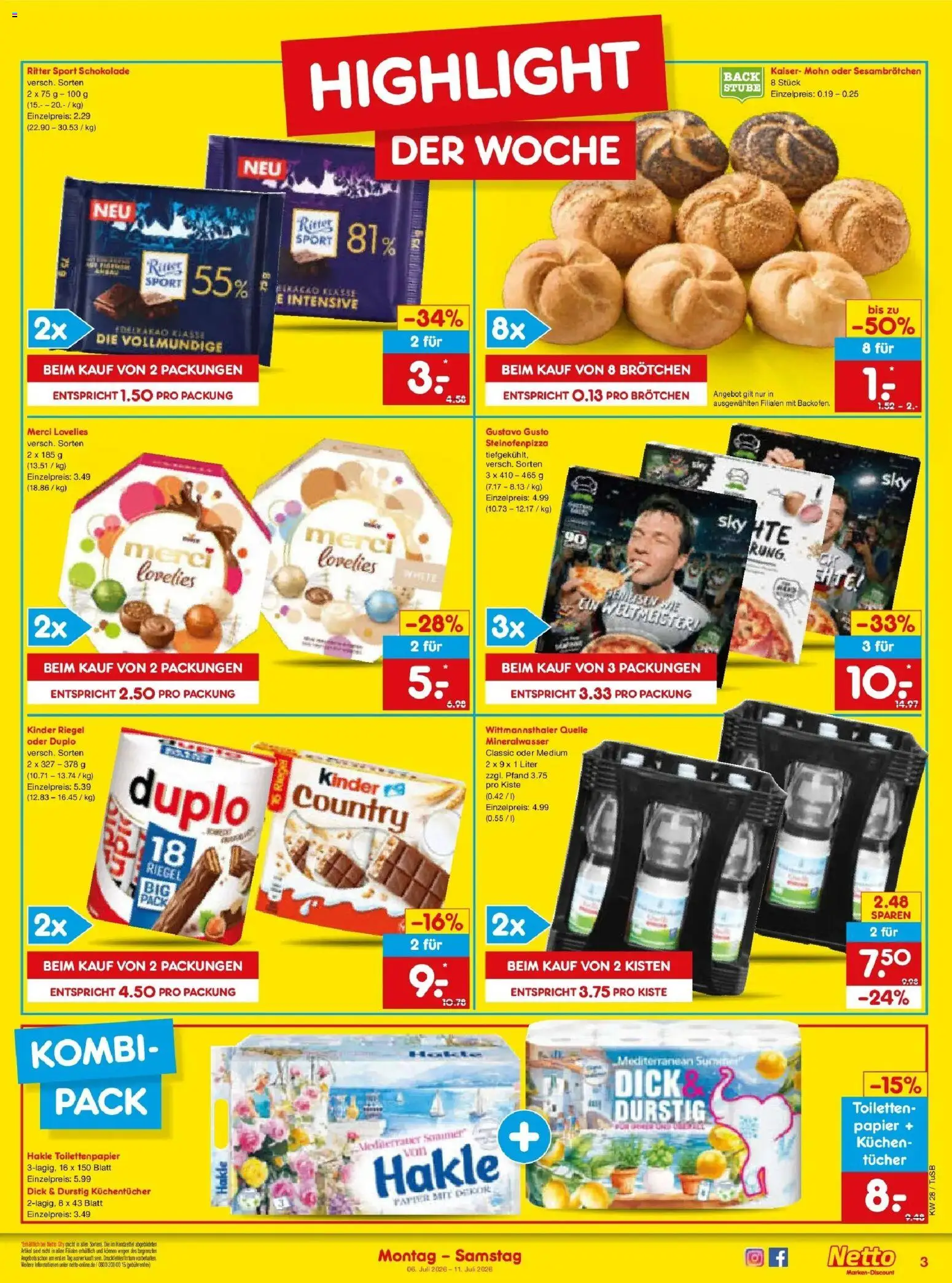 Netto Marken-Discount - Netto: Wochenangebote – gültig ab 05.07.2026 | Seite: 3