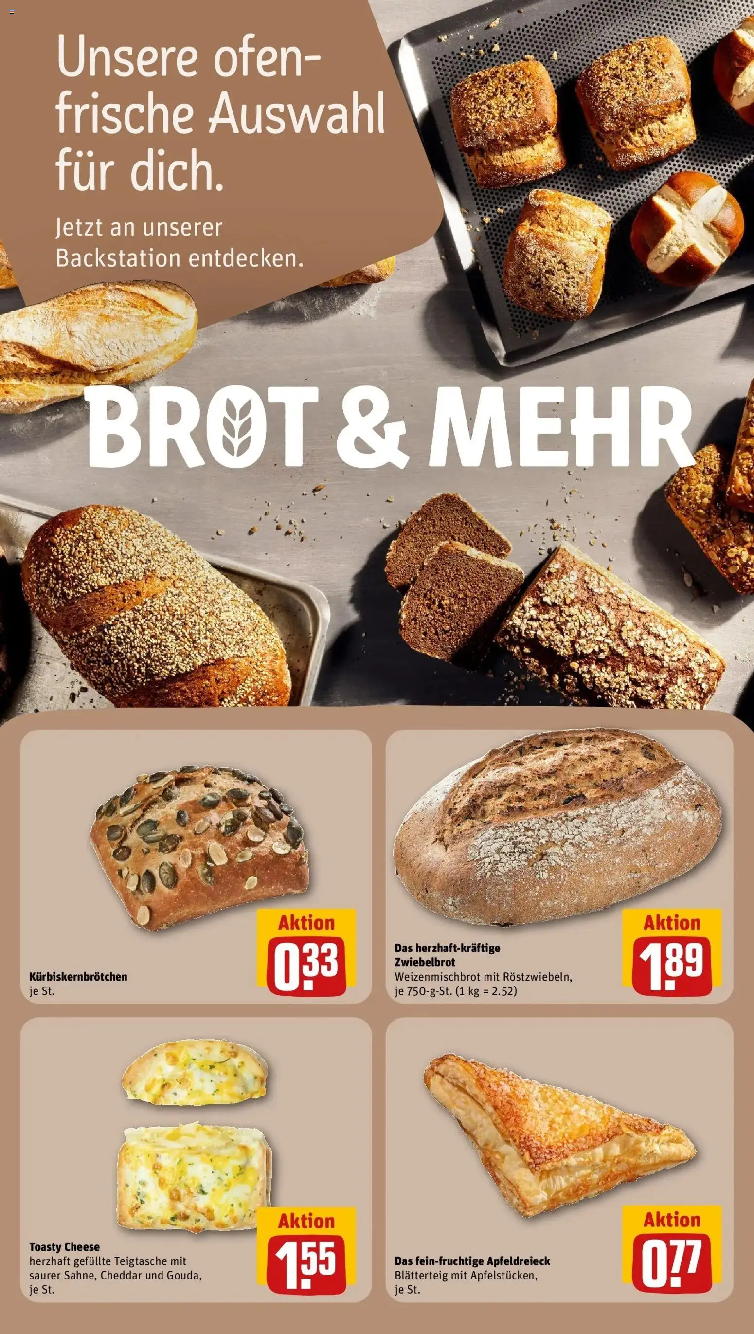 REWE Prospekt ab 24.08.2026 zum Blättern » Angebote | Seite: 26 | Produkte: Ofen, Brot