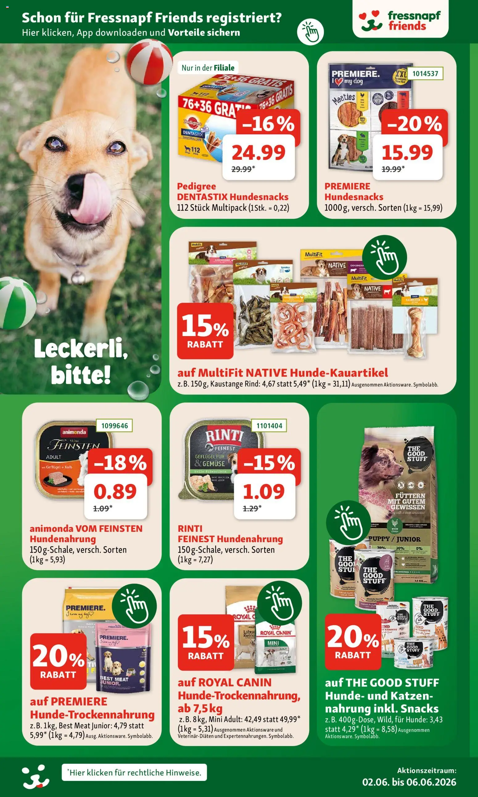 Fressnapf Flugblatt gültig ab 02.06.2026 | Seite: 4