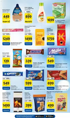 Tesco aktuális akciós újság - amely érvényes a következő dátumtól: 28.05.2026 | Oldal: 5 | Termékek: Kávé, Csokoládé, Szemes kávé, Keksz