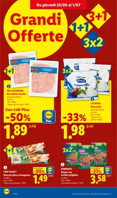 Anteprima del volantino CHEF SELECT Base per pizza rettangolare, 2x 400 g valido a partire dal 25/06/2026 | Pagina: 10