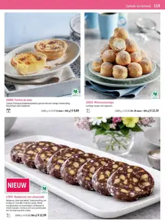 bofrost Herfst/ Wintercatalogus - Voorbeeld van een folder van bofrost, geldig van 01/09/2026 | Pagina: 119 | Producten: Koekjes, Poedersuiker, Gebak, Chocolade