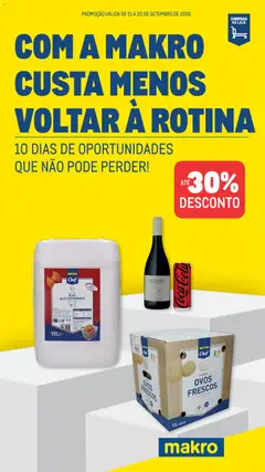 Pré-visualização Makro 10 Dias de Oportunidades a não perder válido de 21/09/2026