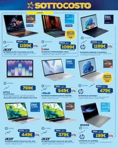 Anteprima del volantino Euronics volantino valido a partire dal 10/09/2026 | Pagina: 12 | Prodotti: Notebook, Macbook