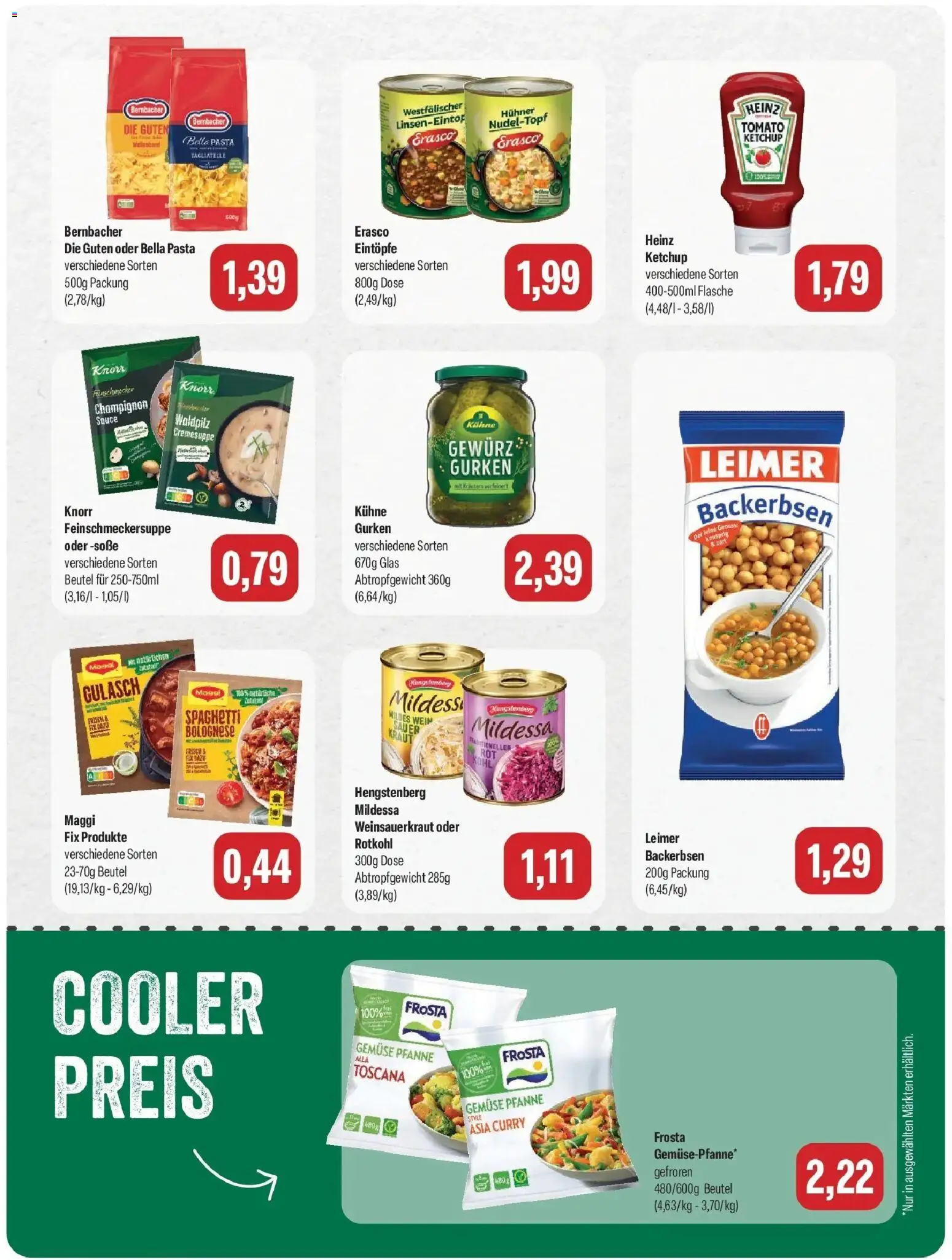 Feneberg Aktuelle Angebote (ab 12.10.2026) zum Blättern | Seite: 10 | Produkte: Maggi, Knorr, Gemüse, Wein