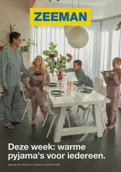 Zeeman folder - Voorbeeld van een folder van Zeeman, geldig van 24/10/2026