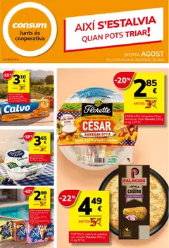 Vista previa Consum folleto válido desde el 23/07/2026