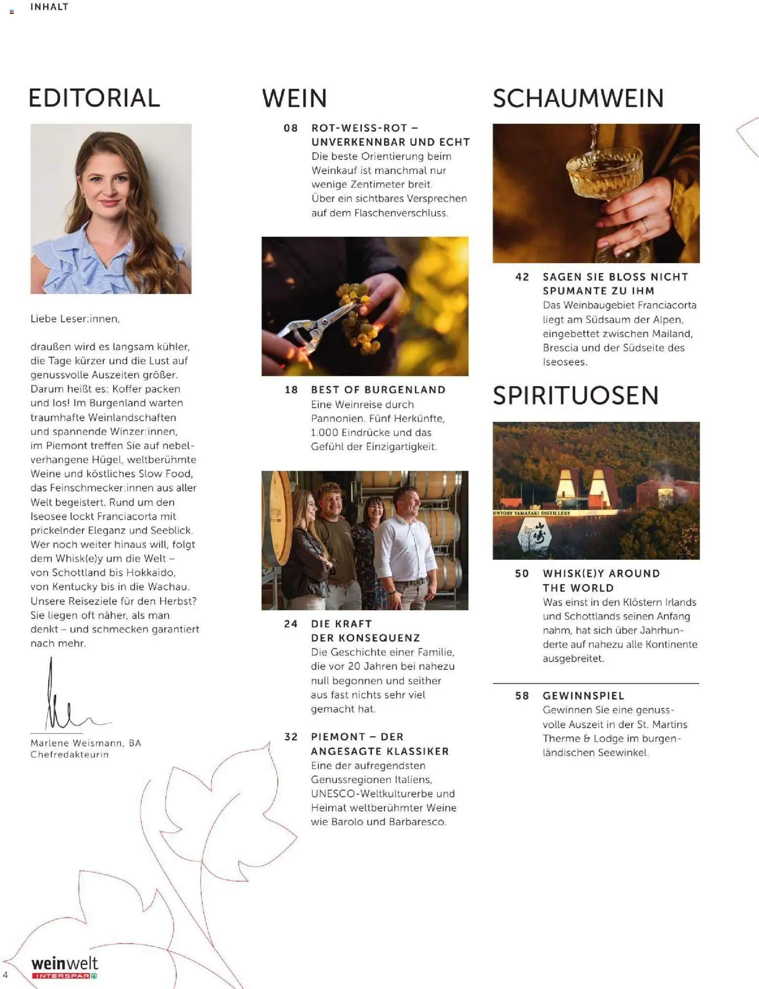 Interspar Wein Welt gültig ab 08.09.2026 | Seite: 4 | Produkte: Whiskey, Koffer, Wein