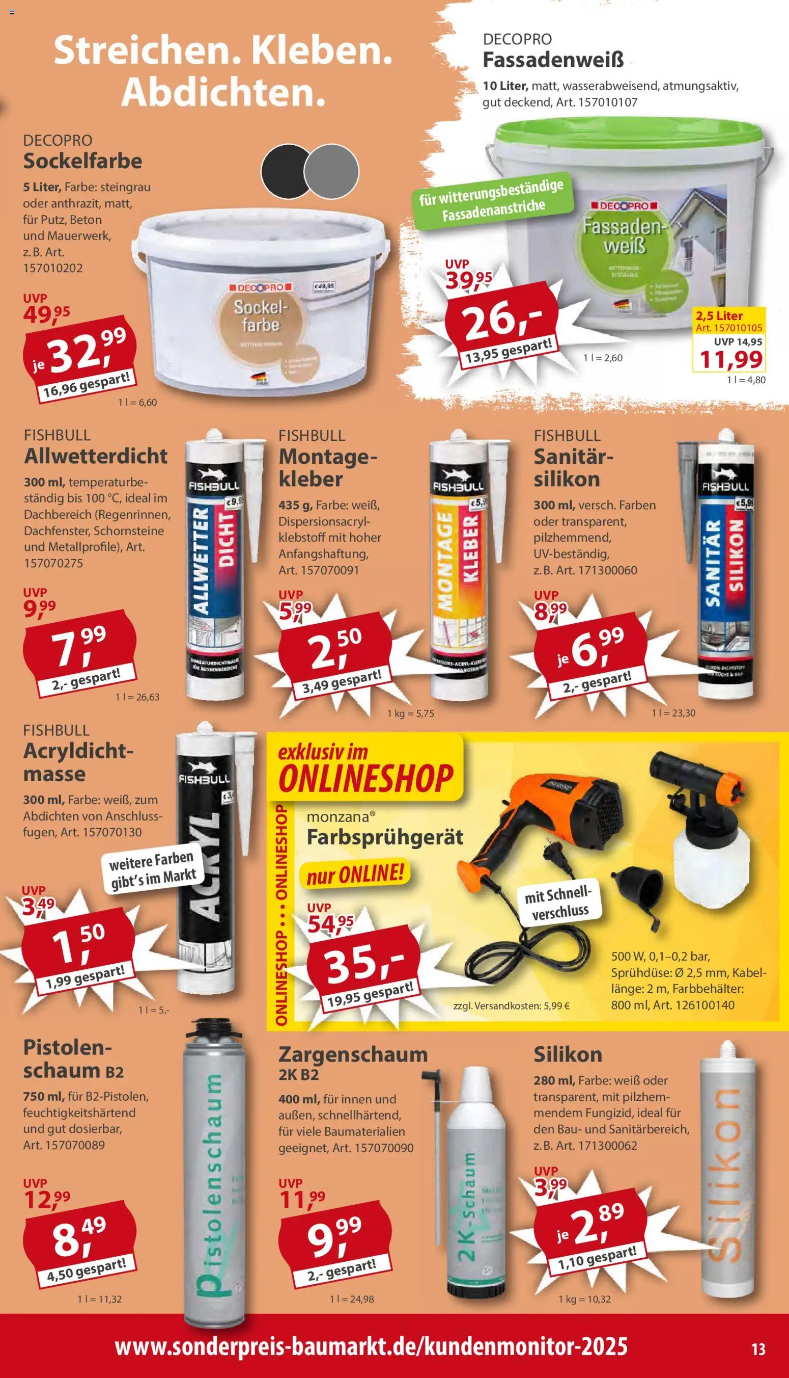 Sonderpreis Baumarkt Prospekt 	 – gültig ab 23.05.2026 | Seite: 13 | Produkte: Kabel