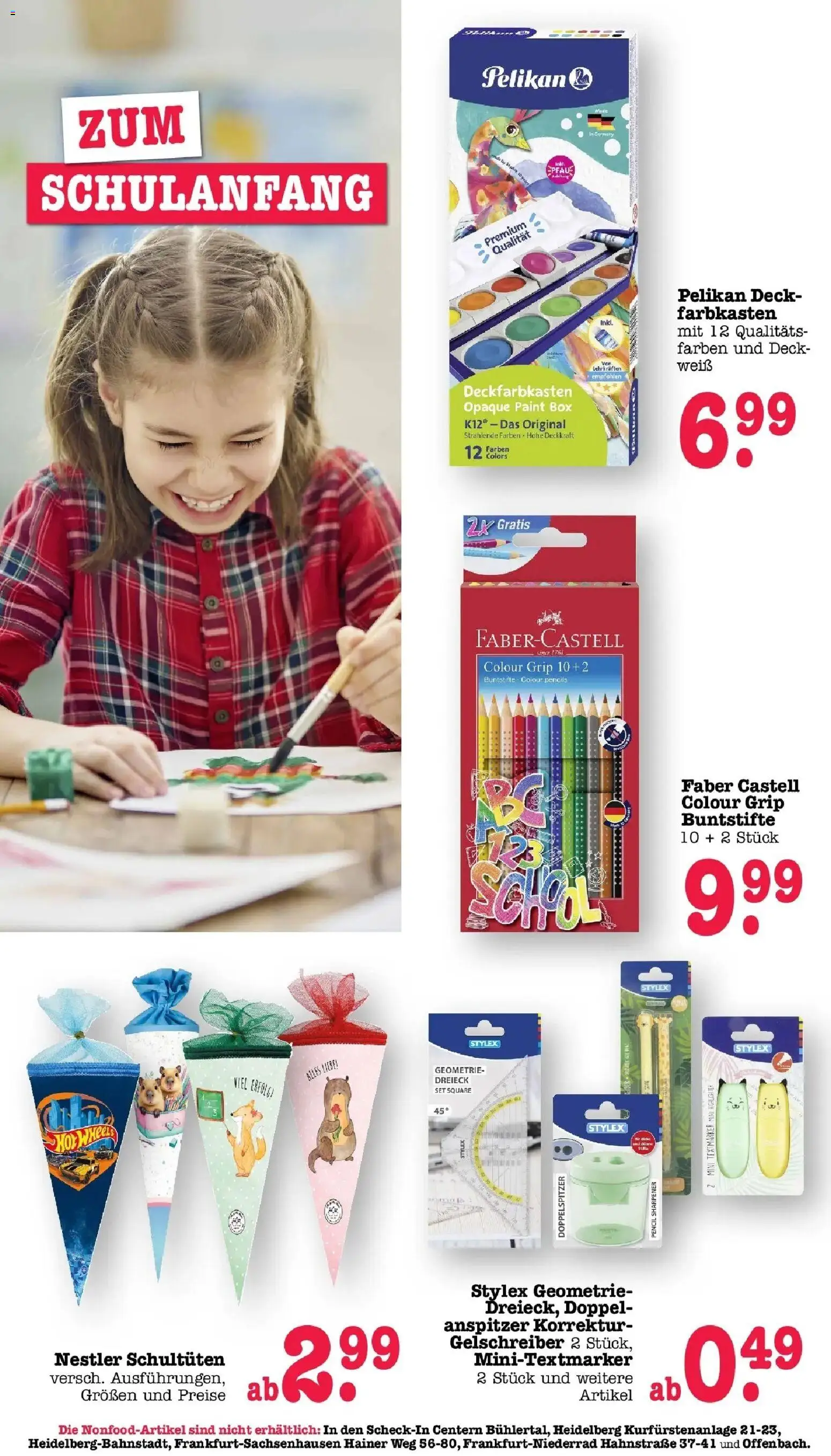 Edeka Prospekt Offenbach (ab 10.08.2026) » Angebote Online | Seite: 60 | Produkte: Box, Highlighter, Anspitzer