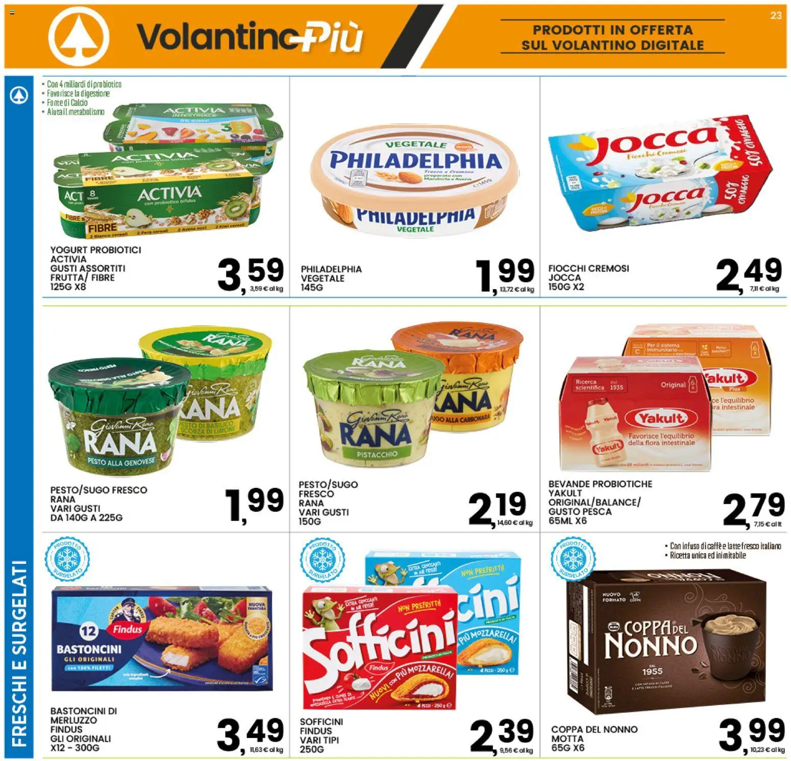 Volantino Interspar del 12/10/2026 | Pagina: 23 | Prodotti: Merluzzo, Cereali, Pesca, Noci