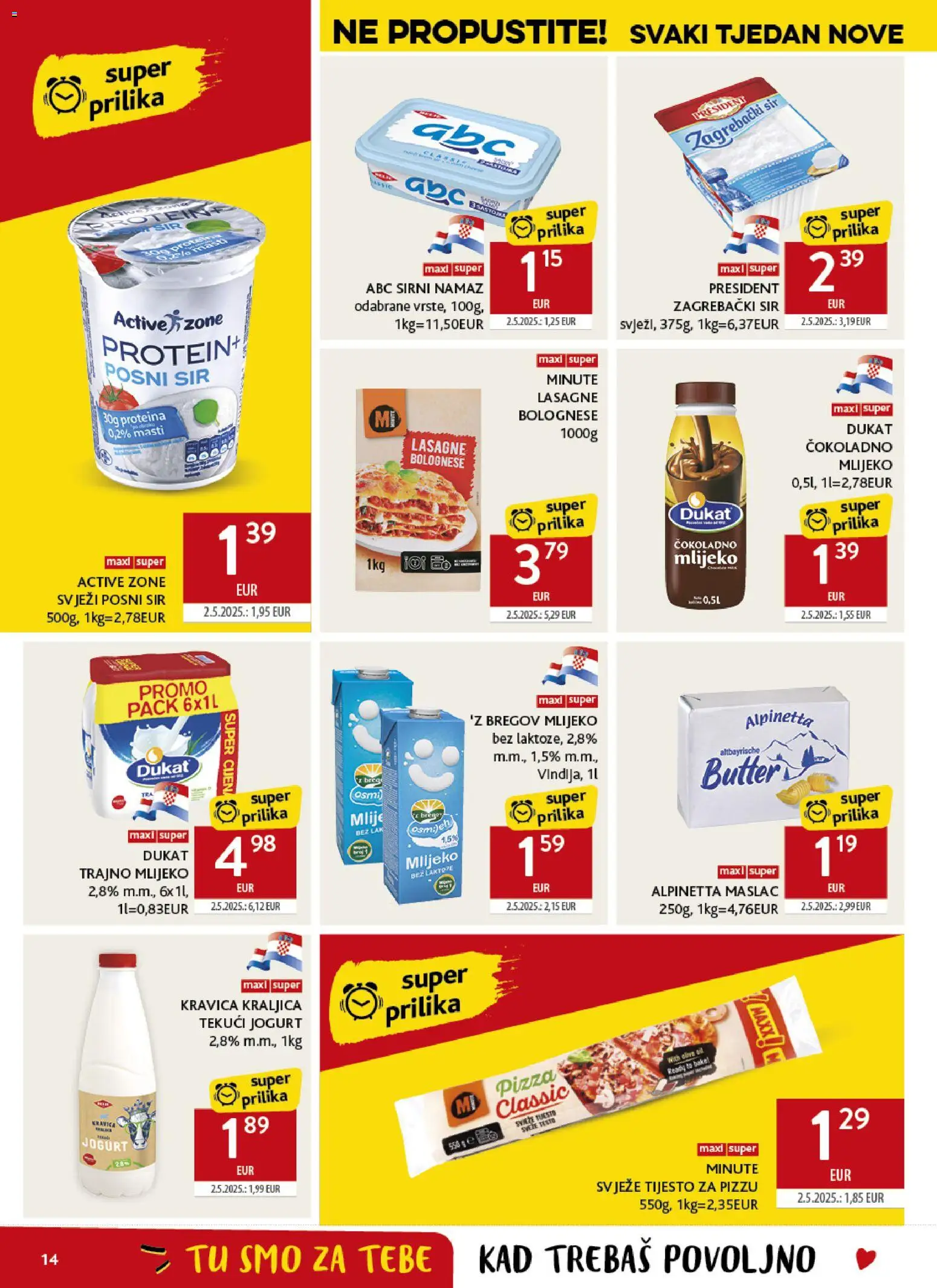 Konzum HR akciós ujság - amely érvényes a következő dátumtól: 2026.08.04. | Oldal: 14