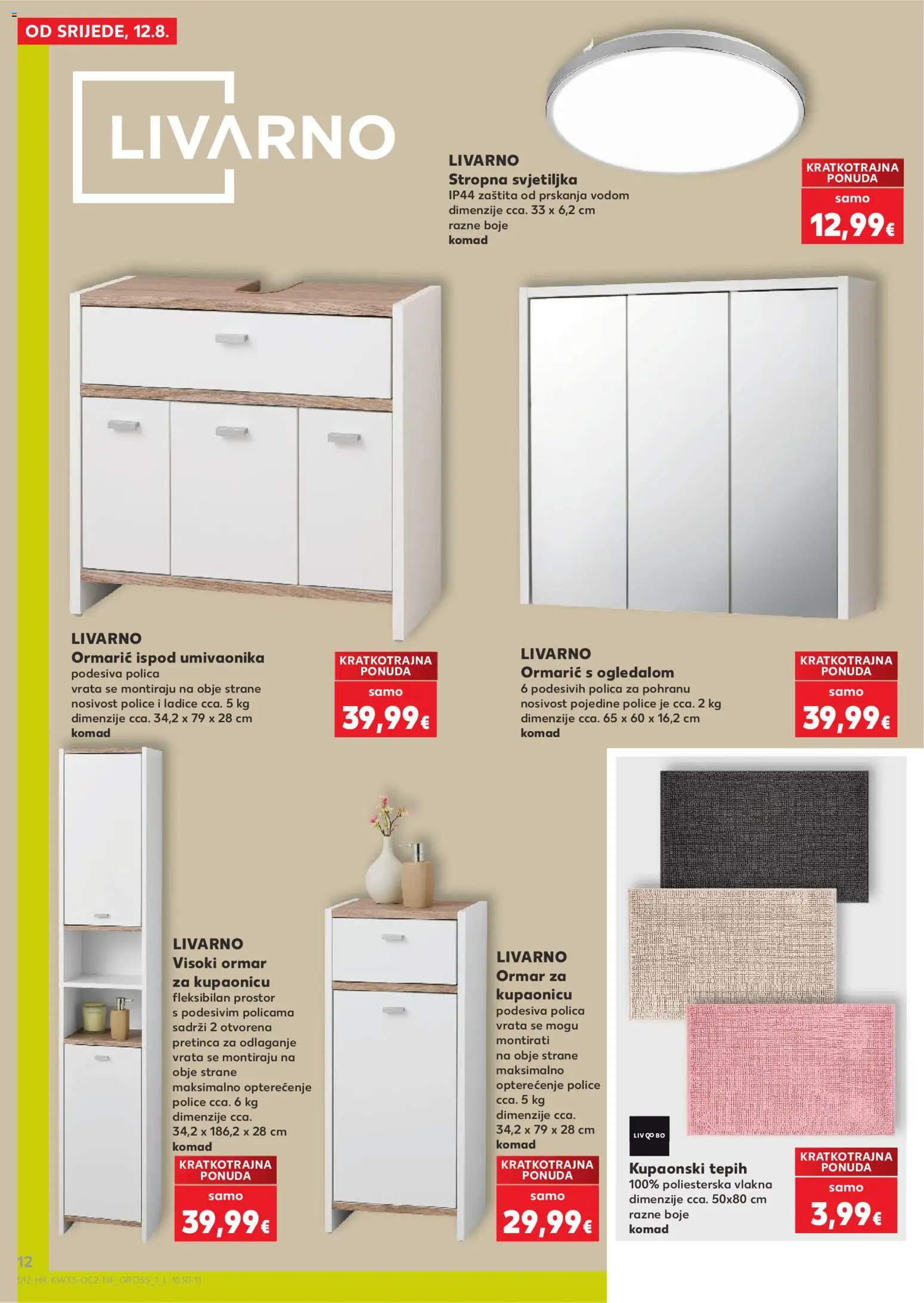 Kaufland katalog | vrijedi od 12.08.2026 | Stranica: 12