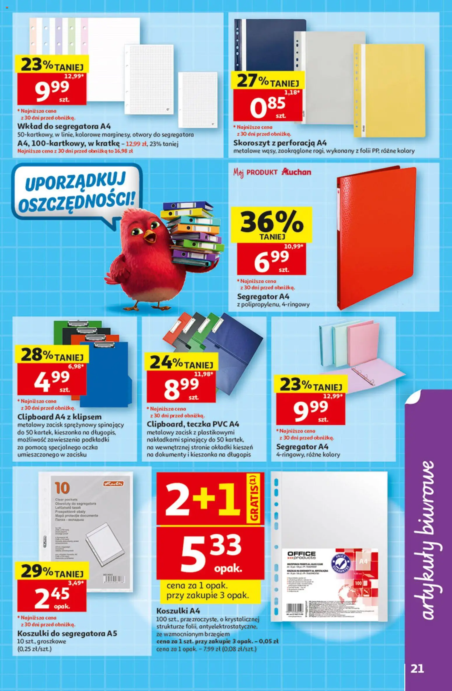 Auchan gazetka - Zostań ortem oszczędzania od 13.08.2026 | Strona: 21
