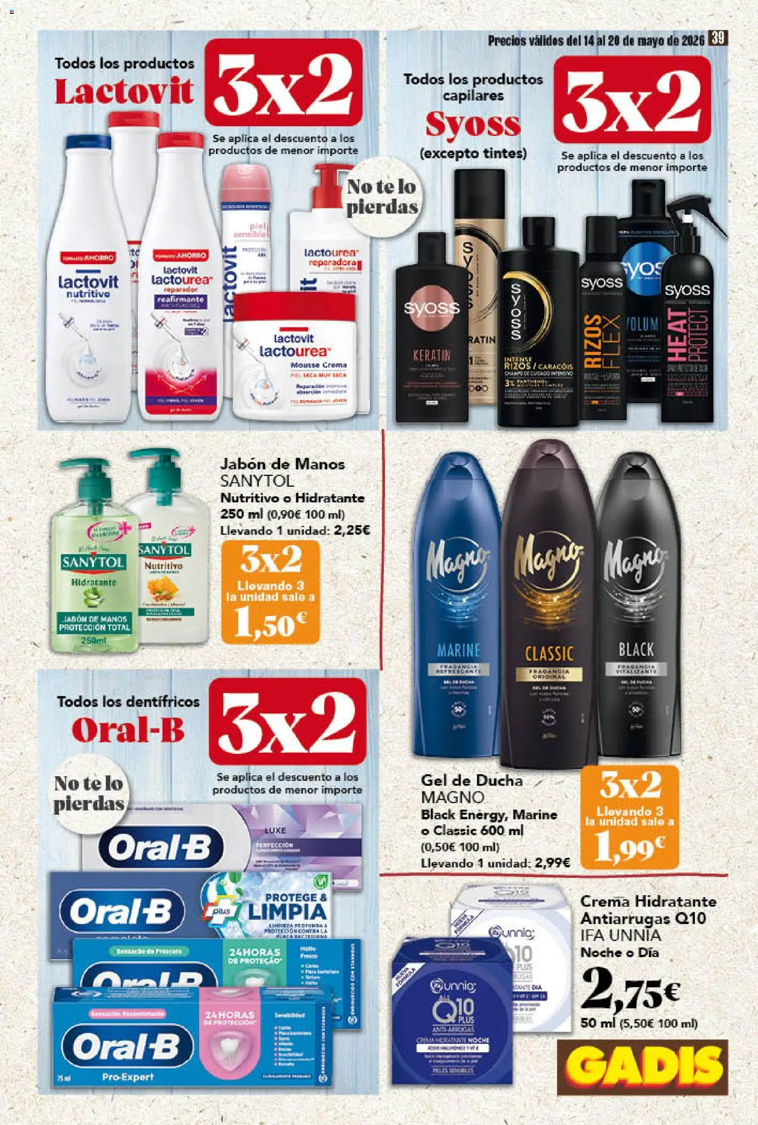 Gadis folleto │ válido desde el 14.05.2026 | Página: 39