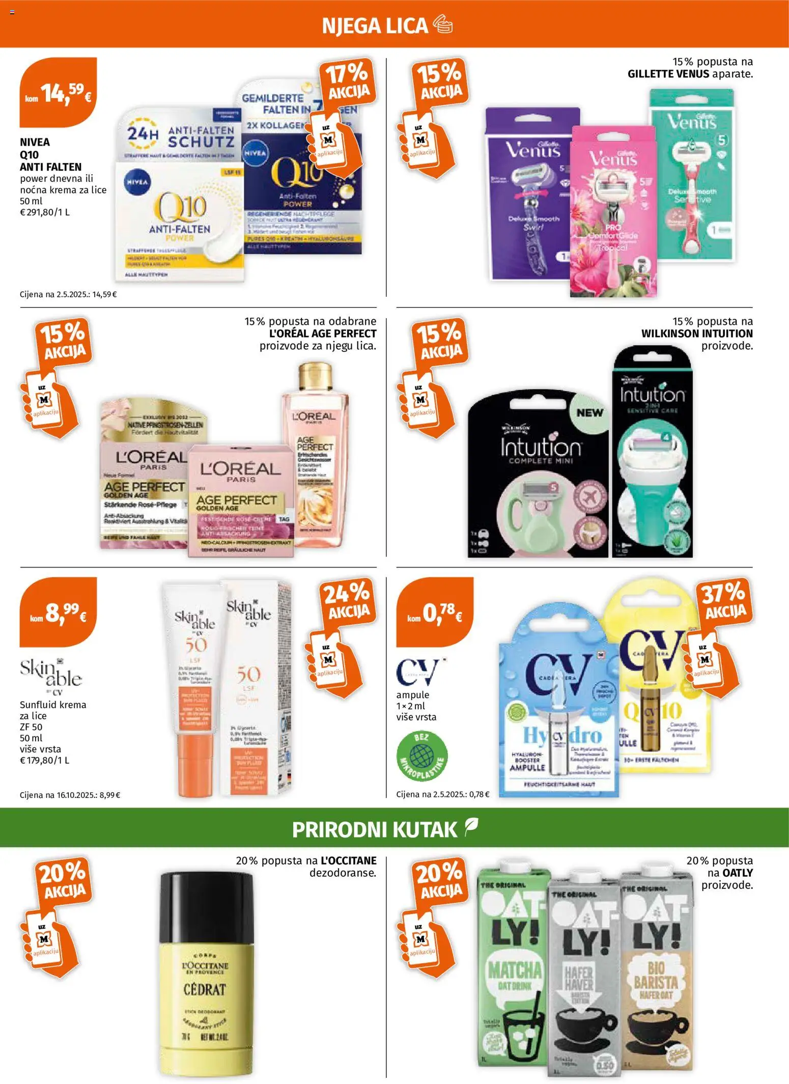 Müller katalog | vrijedi od 17.08.2026 | Stranica: 3 | Proizvodi: Krema za lice, Noćna krema, Krema, Nivea