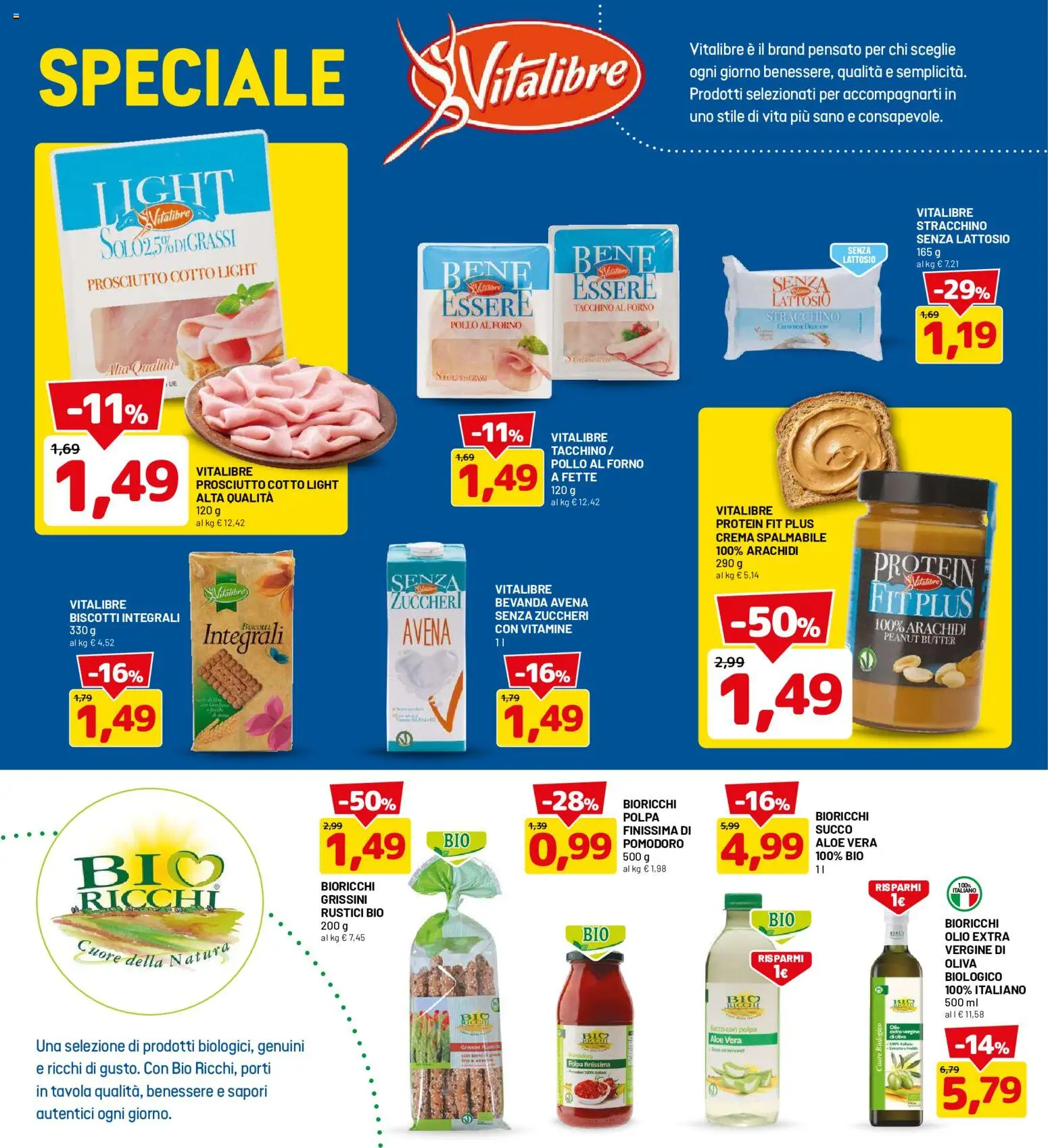 Volantino D Più del 17/08/2026 | Pagina: 8 | Prodotti: Pollo, Olio, Prosciutto, Rustici
