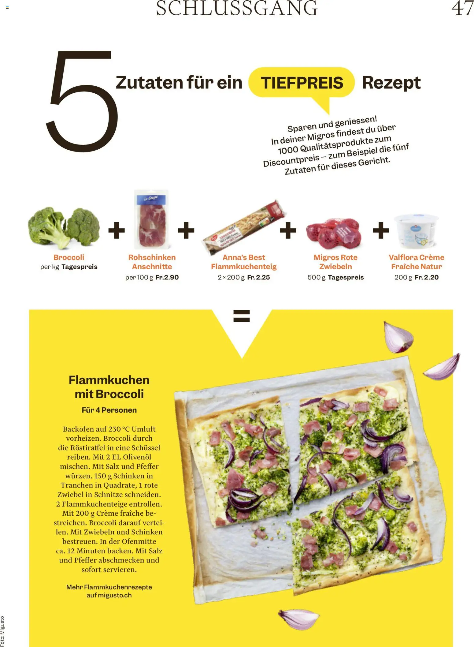 Migros aktionen Magazin – gültig ab 26.08.2026 | Seite: 47