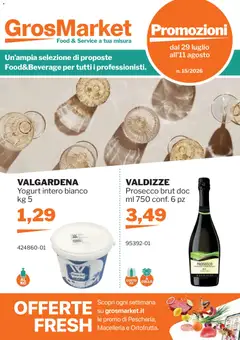 Anteprima del volantino Sogegross volantino valido a partire dal 29/07/2026