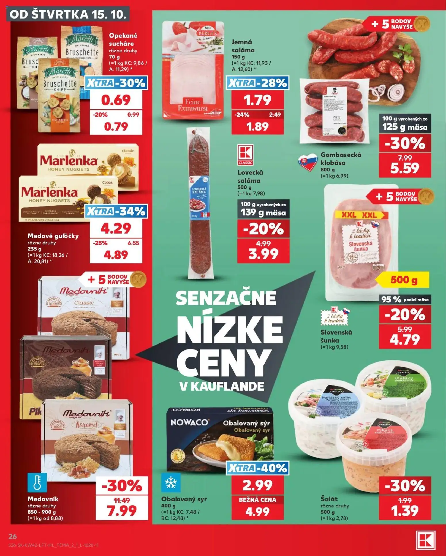 Nové Kaufland akcie – leták je platný od 15.10.2026 | Strana: 26