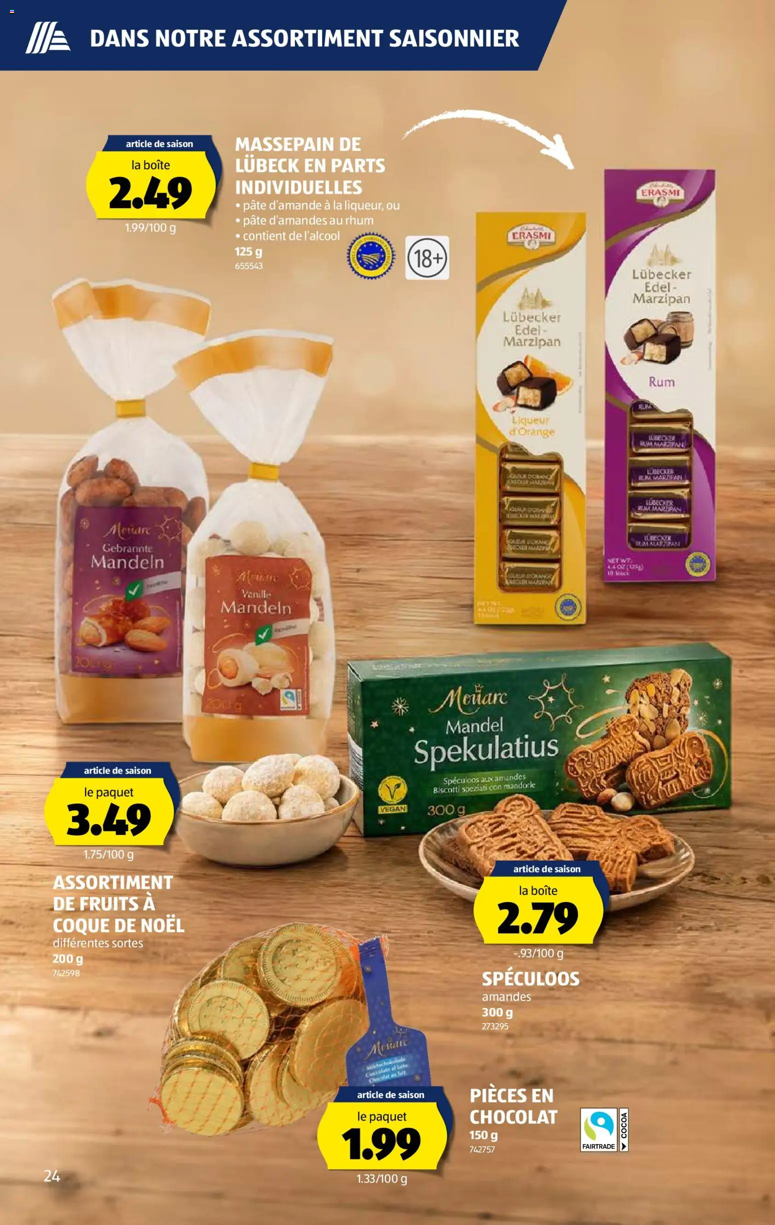 Aldi aktionen FR – gültig ab 22.10.2026 | Seite: 24 | Produkte: Vanille