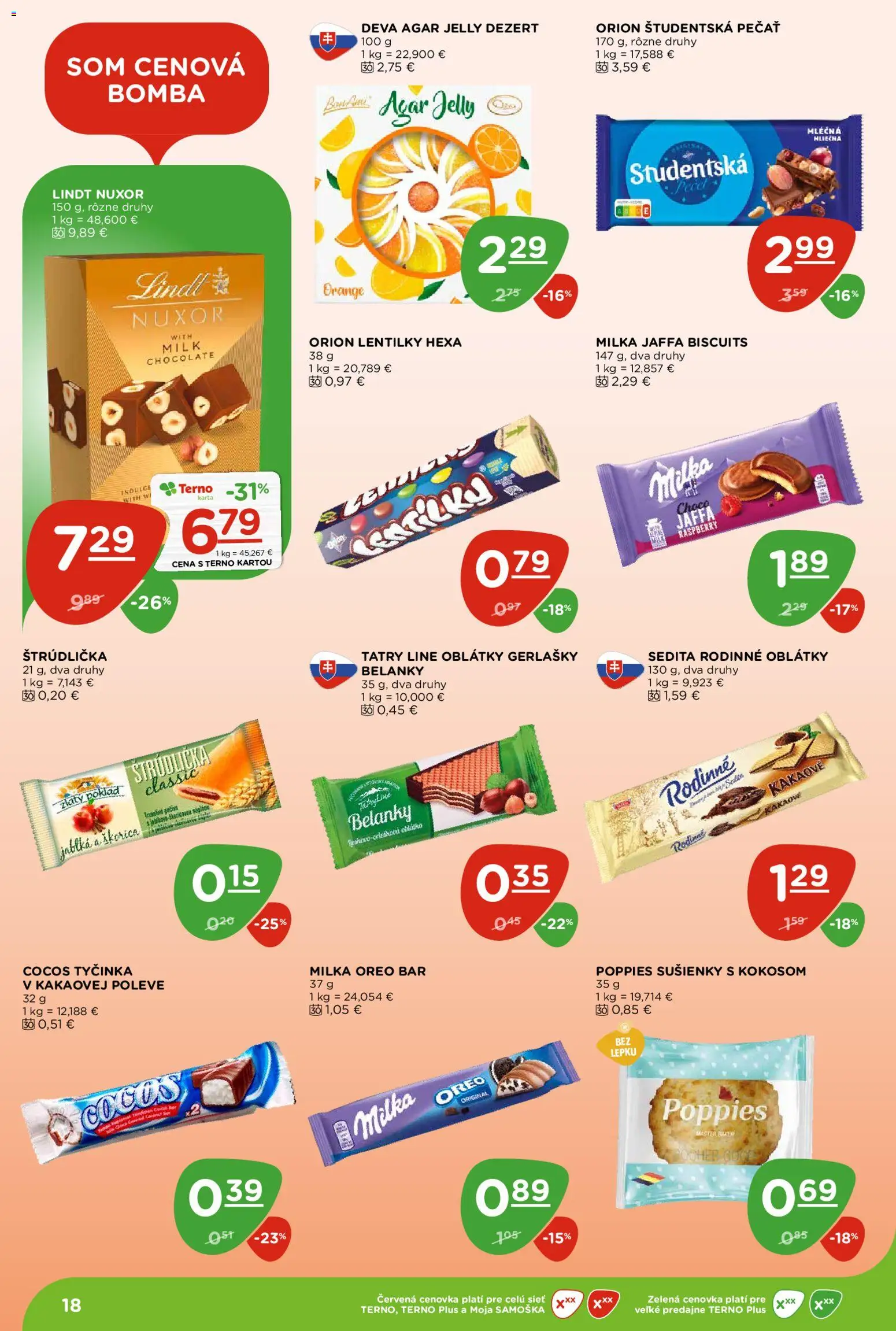 Nové Terno akcie – leták je platný od 06.08.2026 | Strana: 18