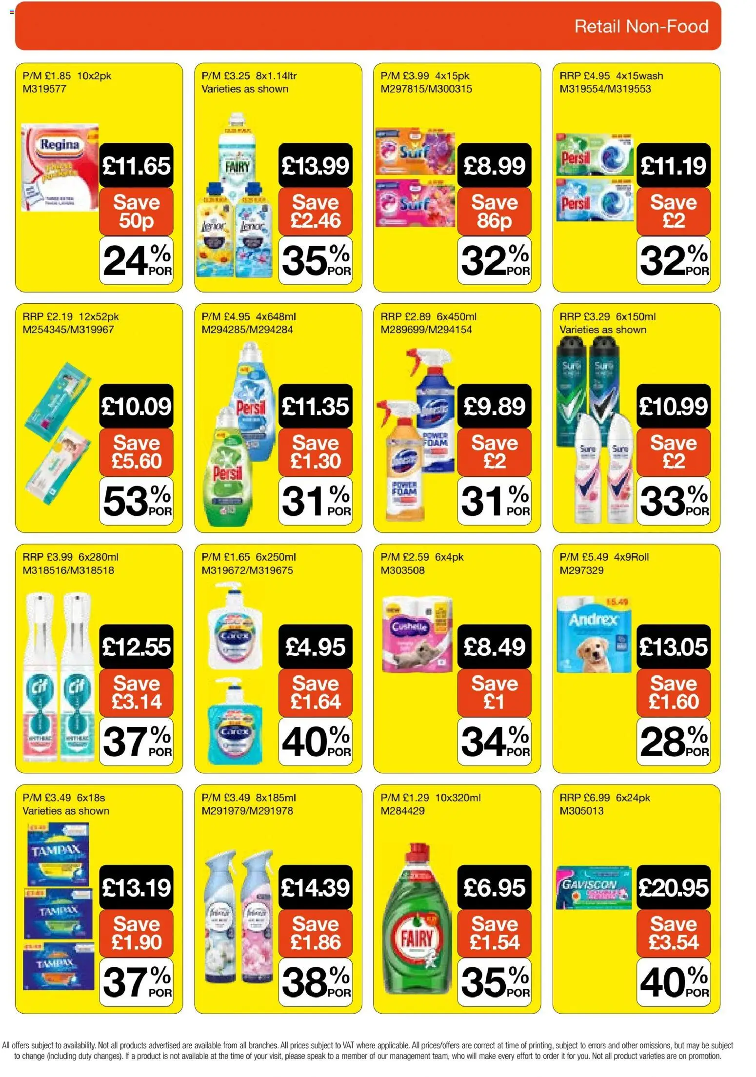 {H1} | Page: 13 | Products: Persil, Lenor
