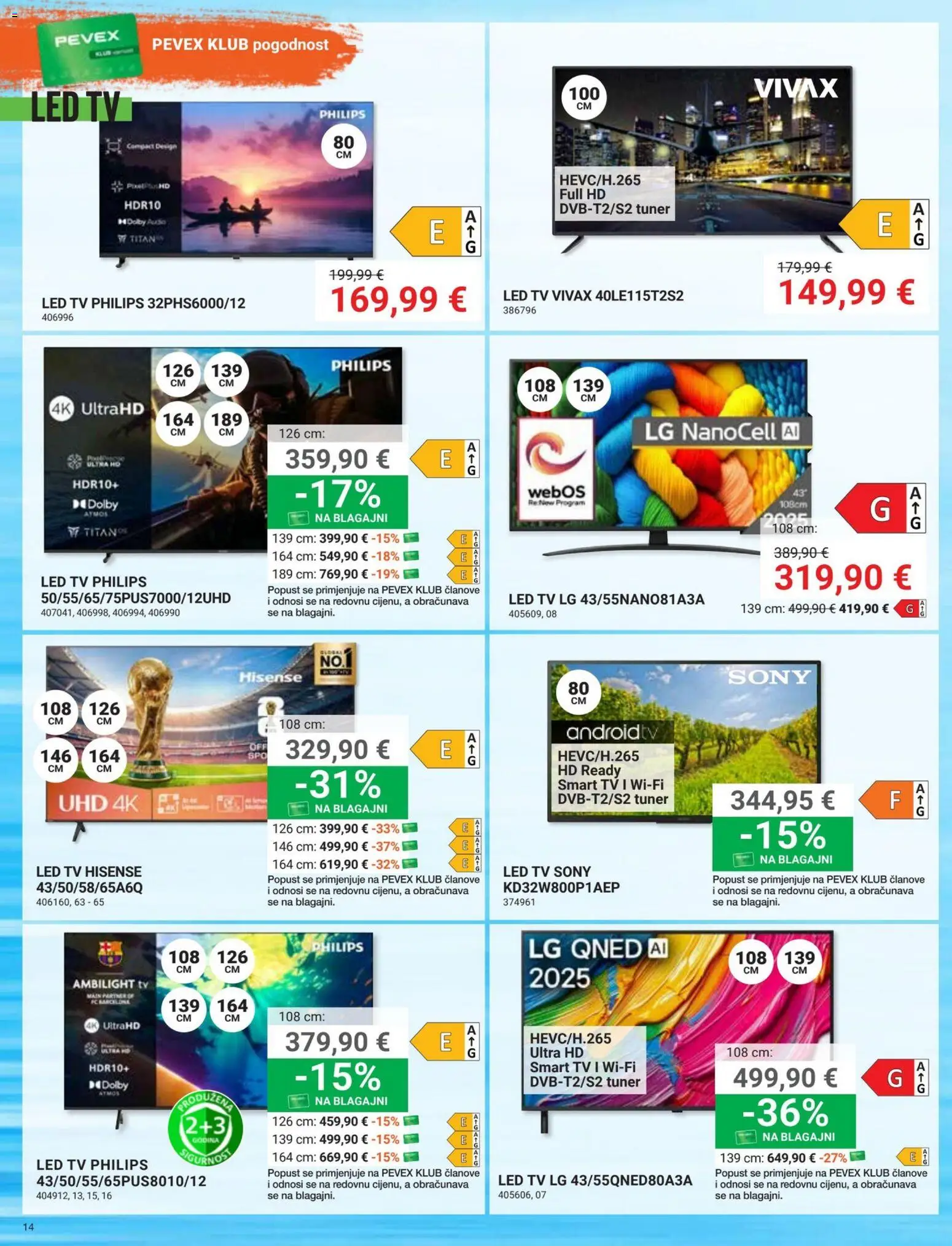 Pevex katalog | vrijedi od 30.04.2026 | Stranica: 14