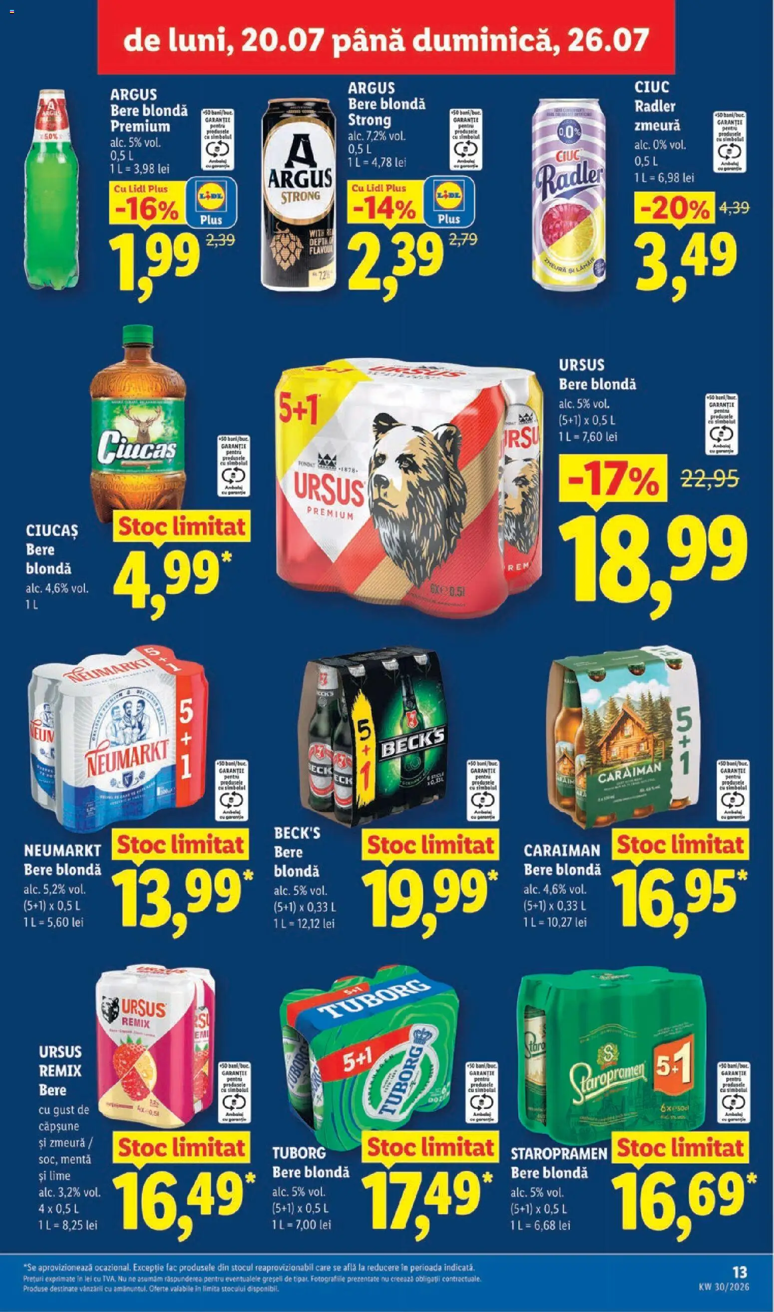 Noul catalog Lidl – valabil de la 20.07.2026 | Pagină: 13