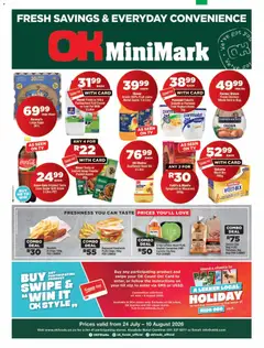 OK Foods specials catalogue – valid from 24/07/2026