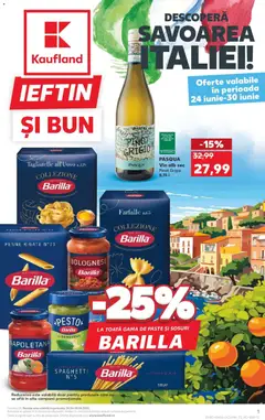 Ofertele Kaufland valabile de la 24.06.2026