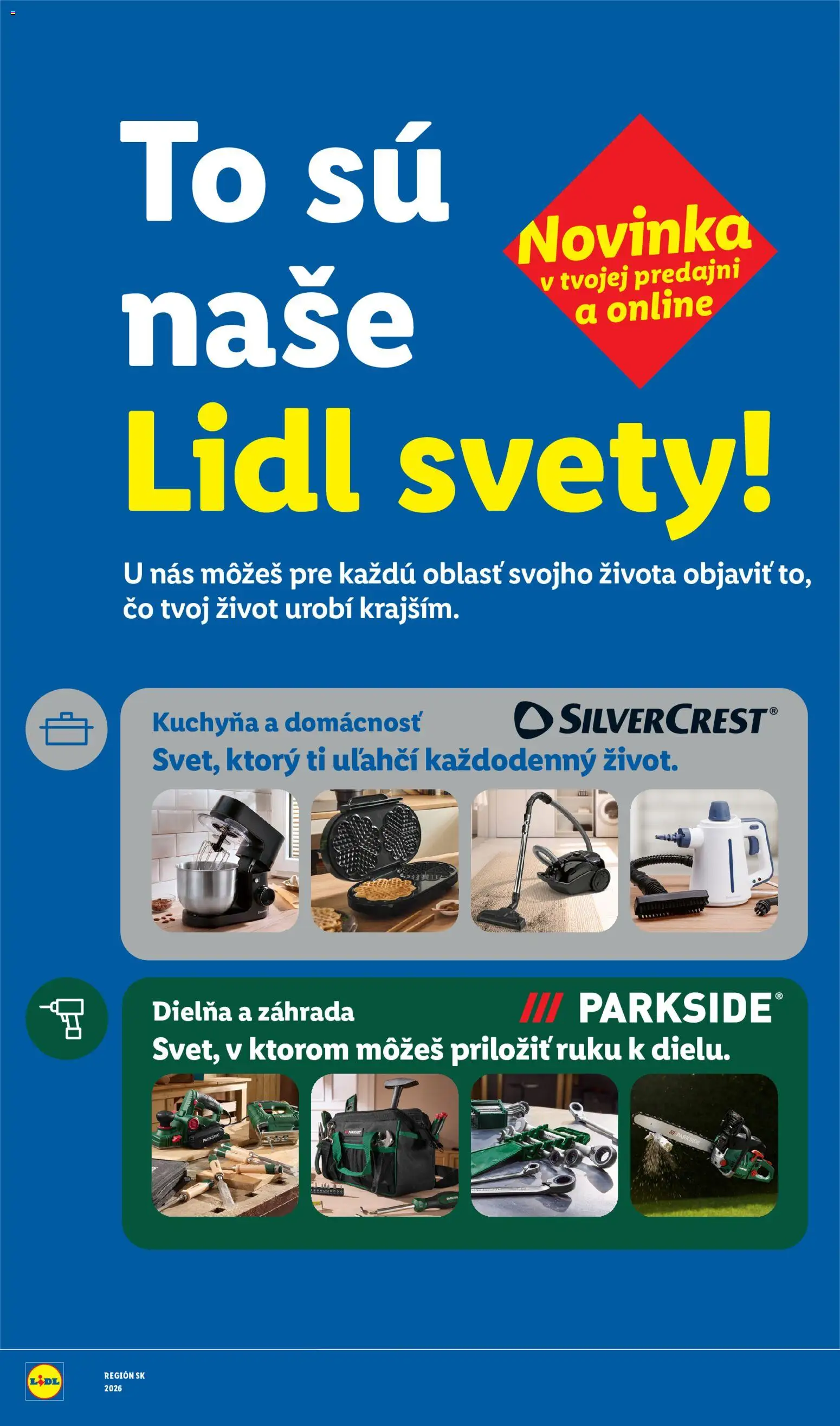 Nové Lidl akcie – leták je platný od 24.08.2026 | Strana: 76 | Produkty: Kuchyňa, Reťazová píla, Píla, Kuchynský robot