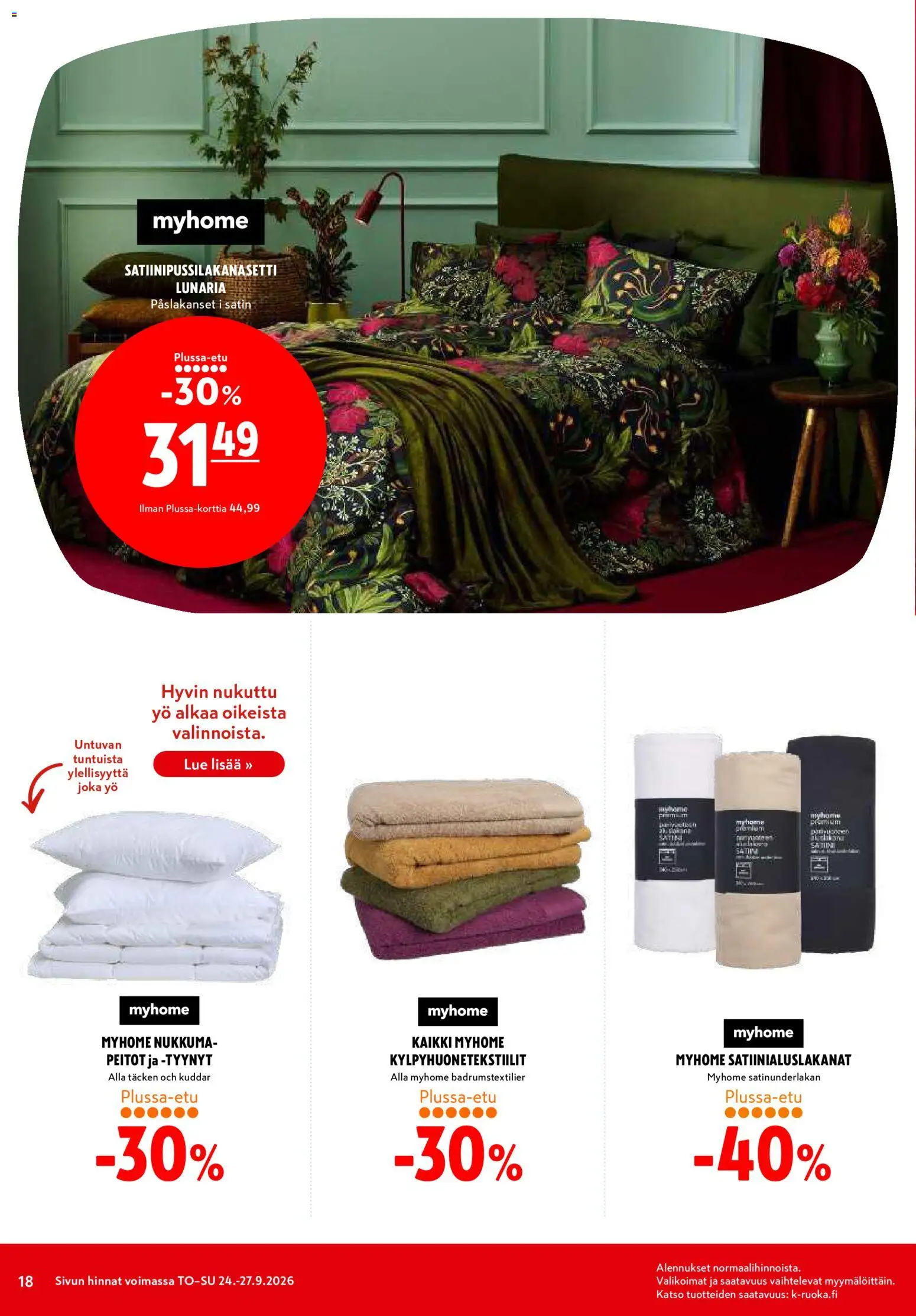 K-Citymarket tarjoukset – voimassa 24/09/2026 alkaen | Sivu: 18