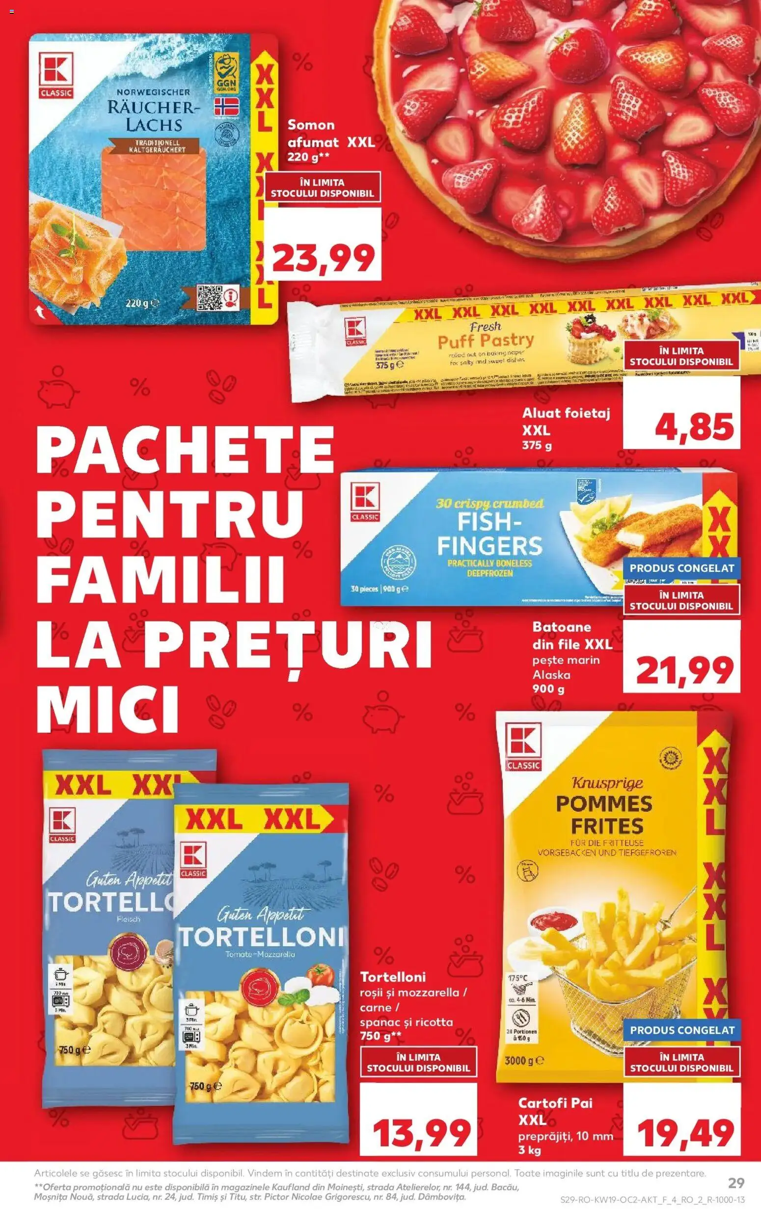 Noul catalog Kaufland – valabil de la 06.05.2026 | Pagină: 29 | Produse: Foietaj, Mici, Mozzarella, Cartofi