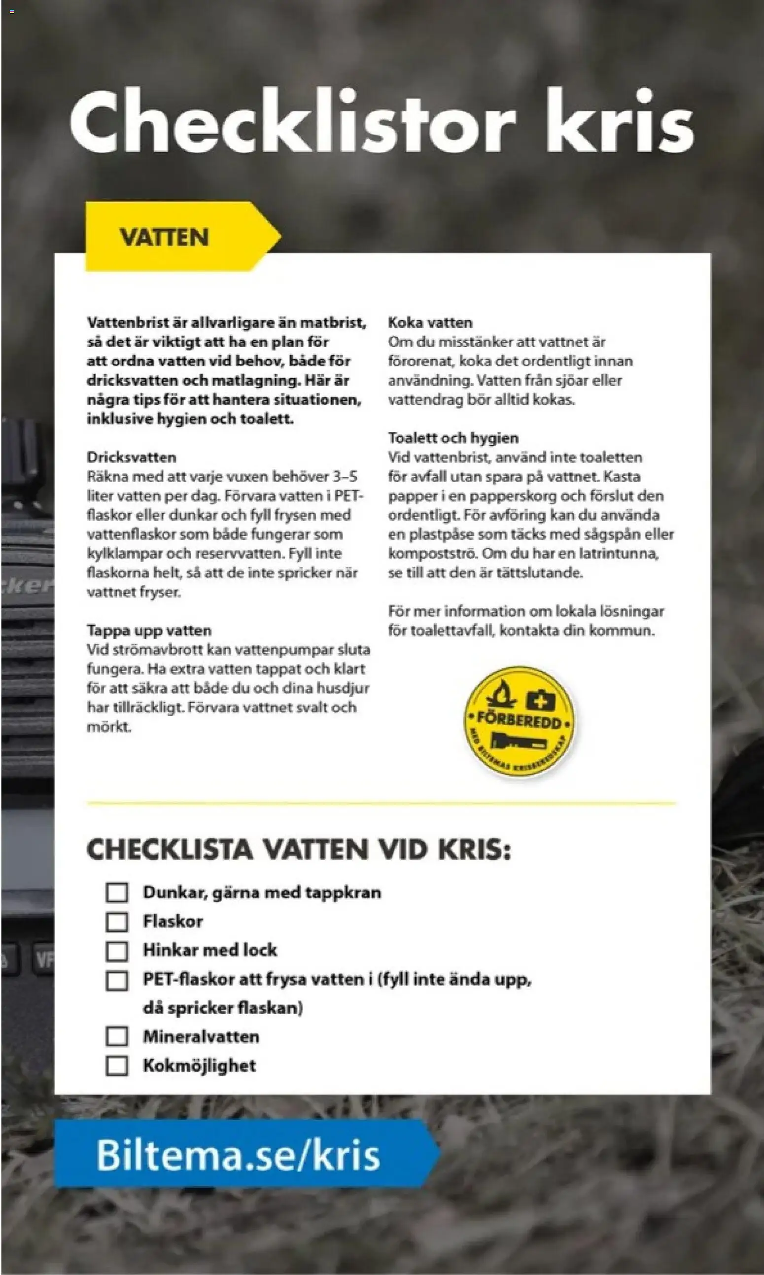 Biltema reklamblad aktuell från 20/09/2026 | Sida: 2 | Produkter: Toalett, Papper, Papperskorg, Kylklampar