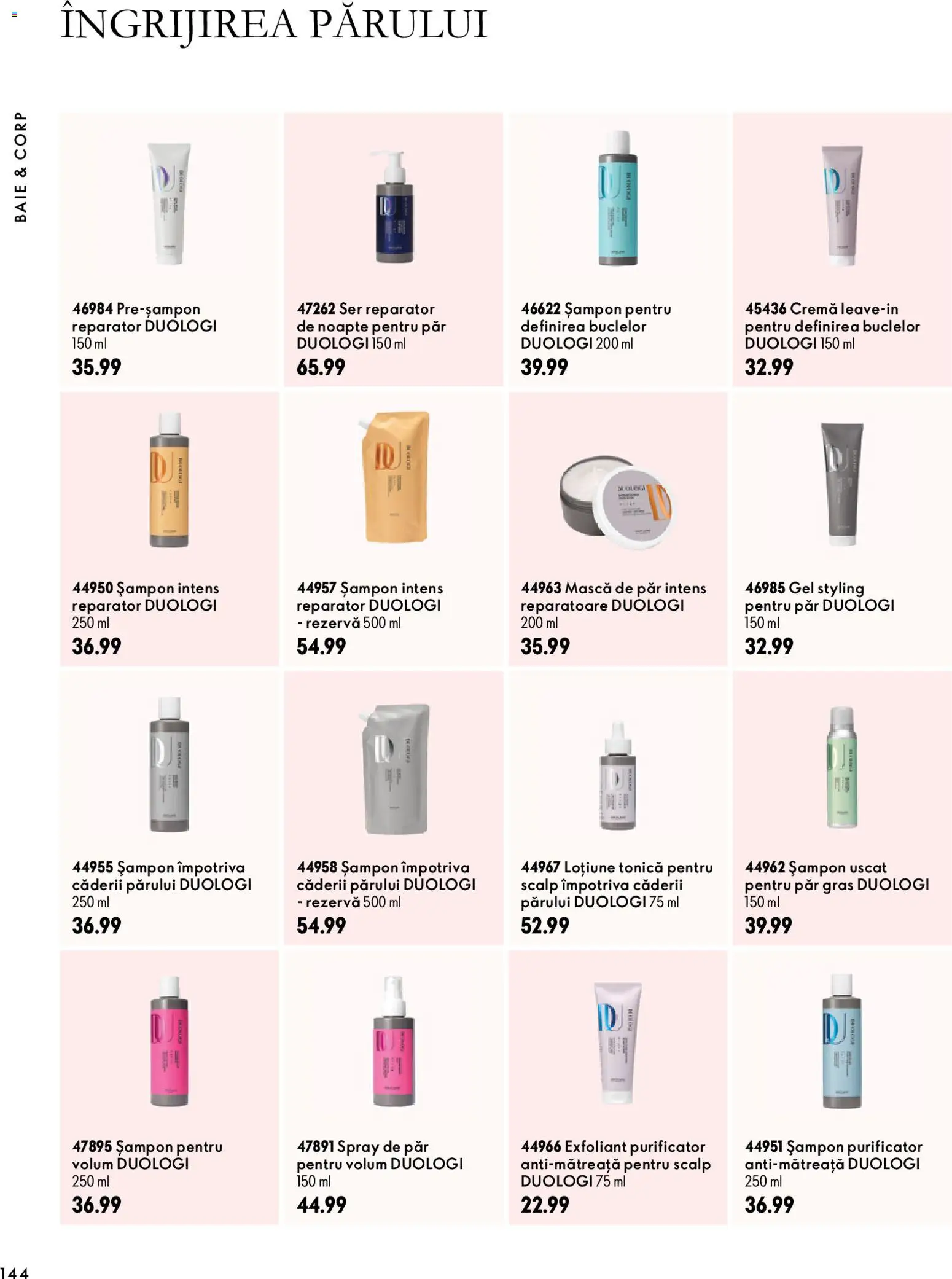 Noul catalog Oriflame – valabil de la 11.11.2026 | Pagină: 144