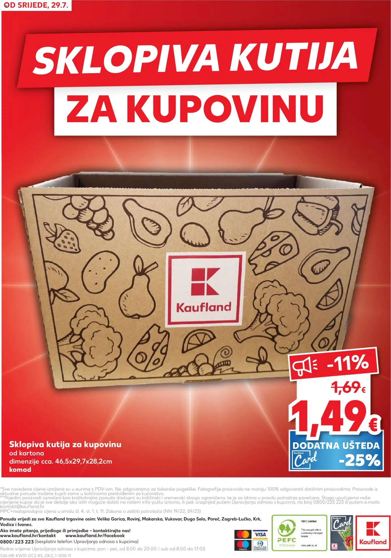 Kaufland HR akciós ujság - amely érvényes a következő dátumtól: 2026.07.29. | Oldal: 36 | Termékek: Telefon