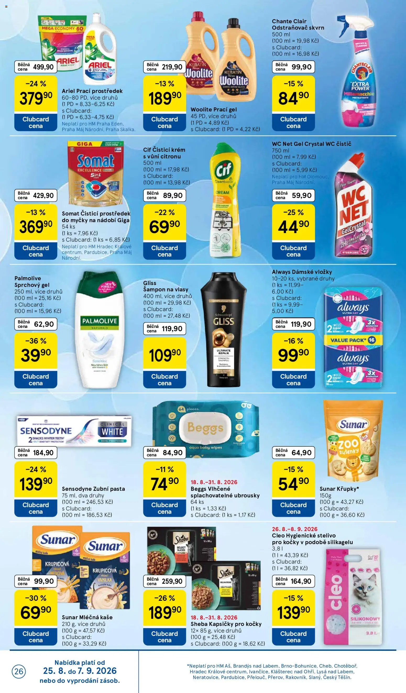 Tesco leták - Hypermarket od 26.08.2026 | Strana: 26