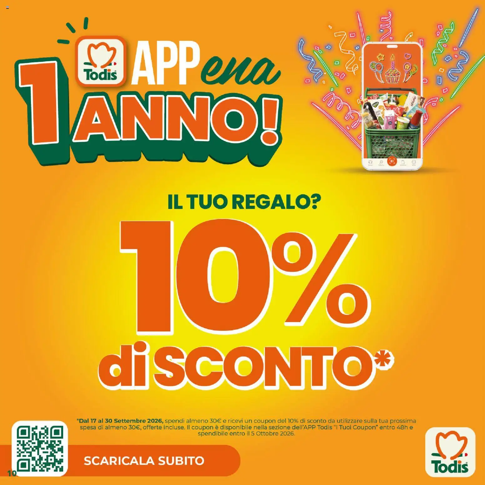 Volantino Todis del 17/09/2026 | Pagina: 10