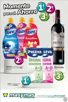 Vista previa Masymas folleto válido desde el 21/08/2026