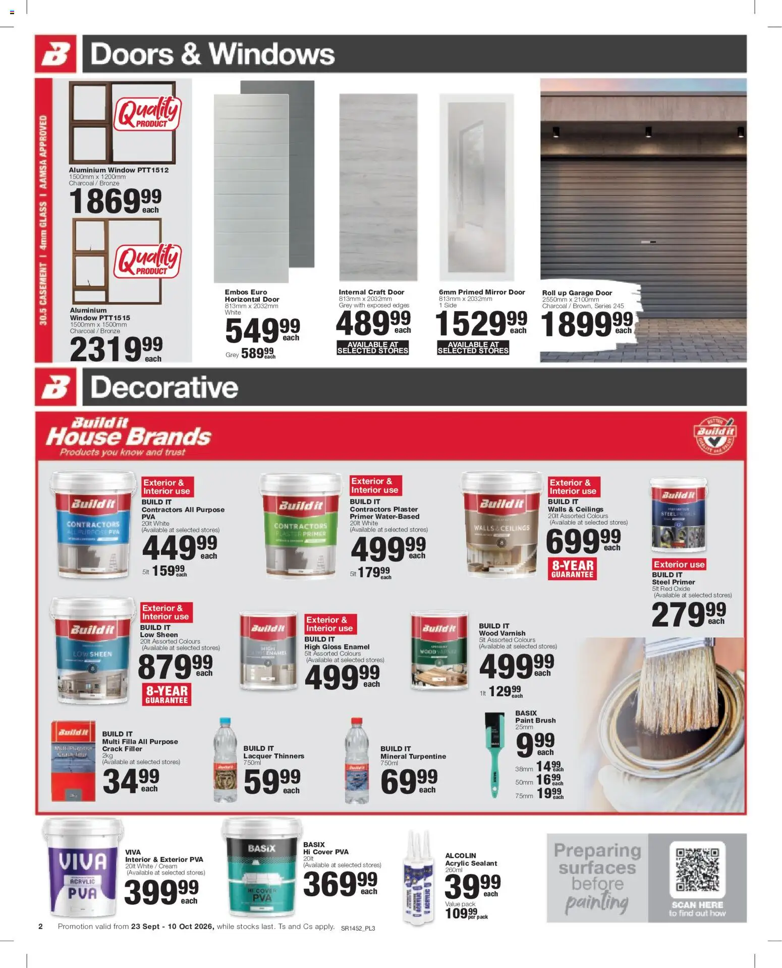 New Build It catalogue – valid from 23/09/2026 | Page: 2