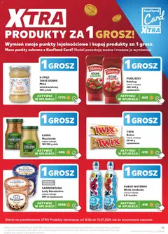 Pogląd oferty "Kaufland gazetka" - ważna od 18.06.2026 | Strona: 19 | Produkty: Miód, Musztarda francuska, Ketchup, Musztarda