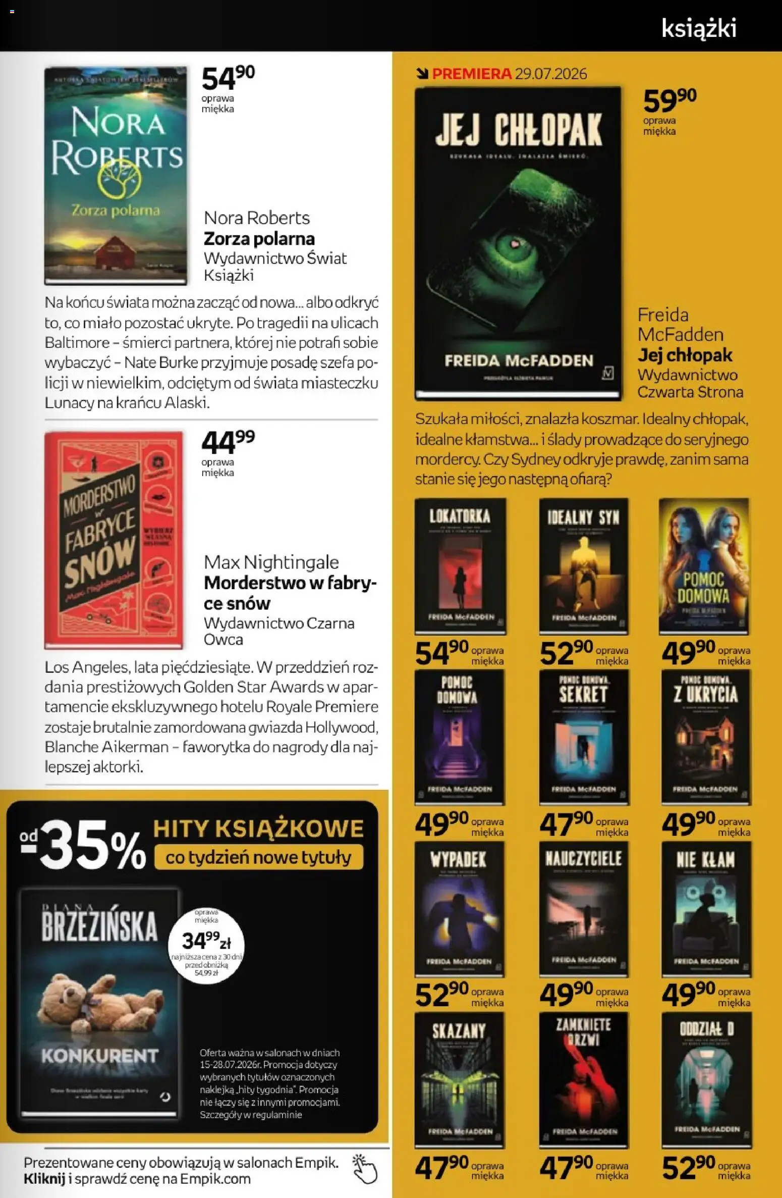 Empik promocje od 15.07.2026 | Strona: 23 | Produkty: Książki, Róż
