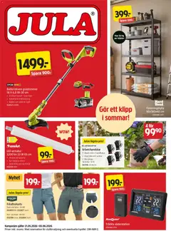 Jula erbjudanden - Förhandsvisning av reklamblad från butik Jula aktuell från 21.05.2026