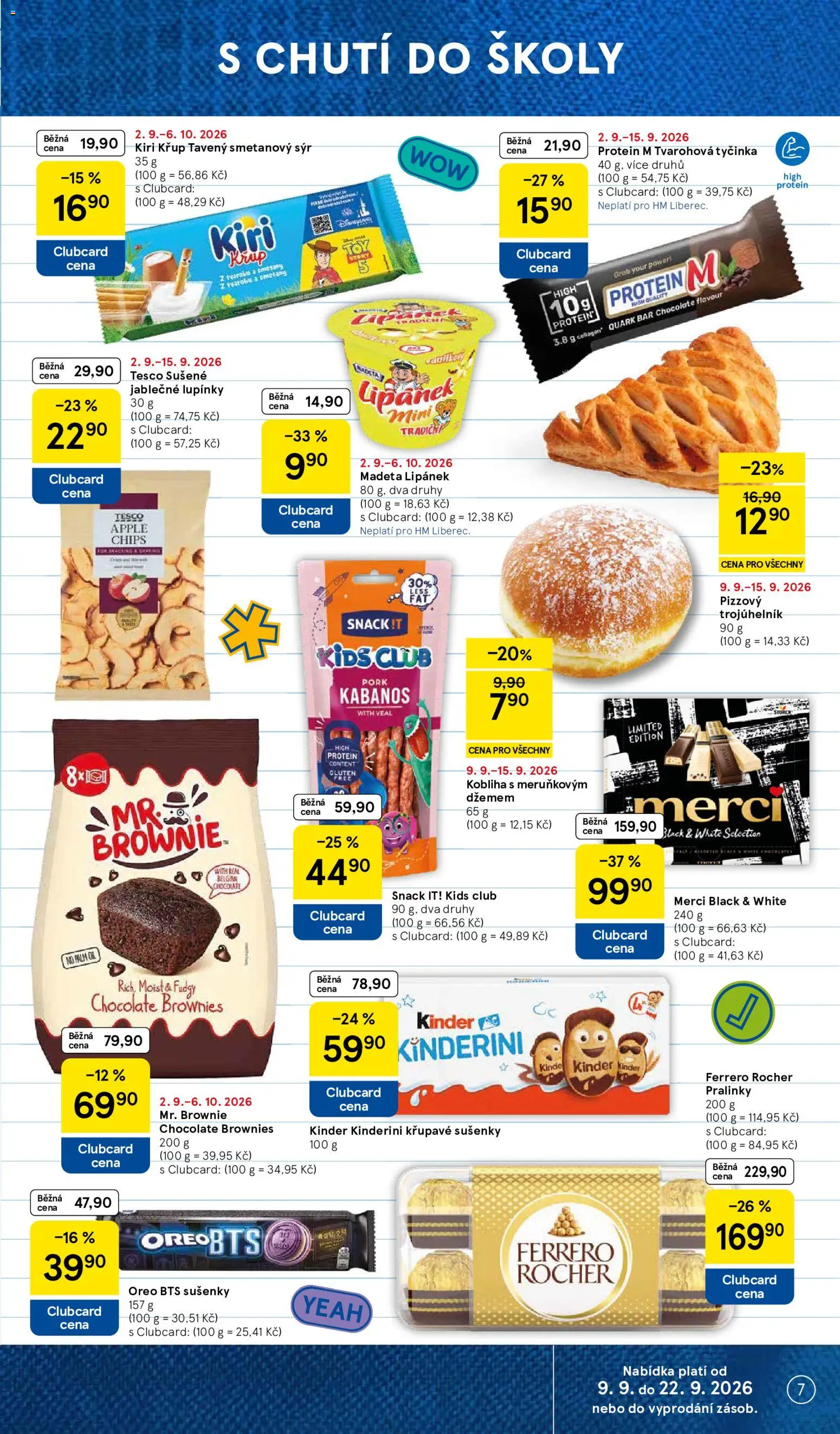 Tesco leták - Hypermarket od 09.09.2026 | Strana: 7